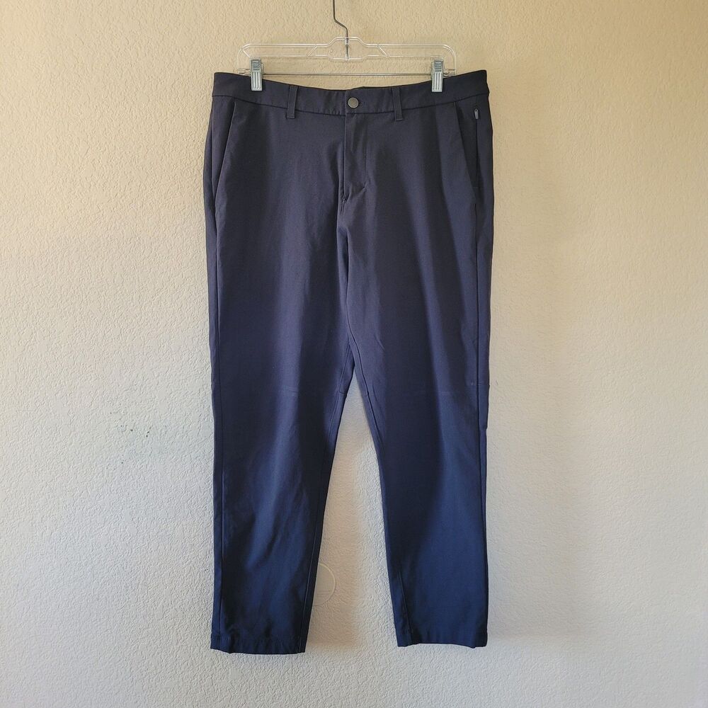 Lululemon ABC Classic-Fit 5 Pocket Pants Size 34x28 Dark Gray Warpstreme M5522S